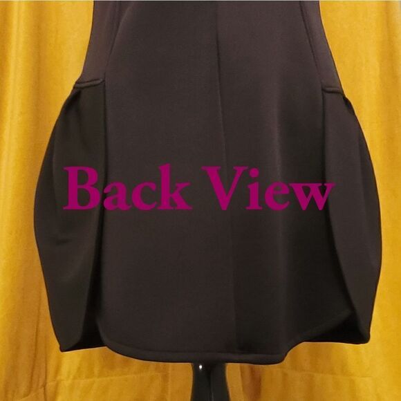 Little Black Scuba Dress - NWT - Maurizio Mykonos. - Picture 3 of 10